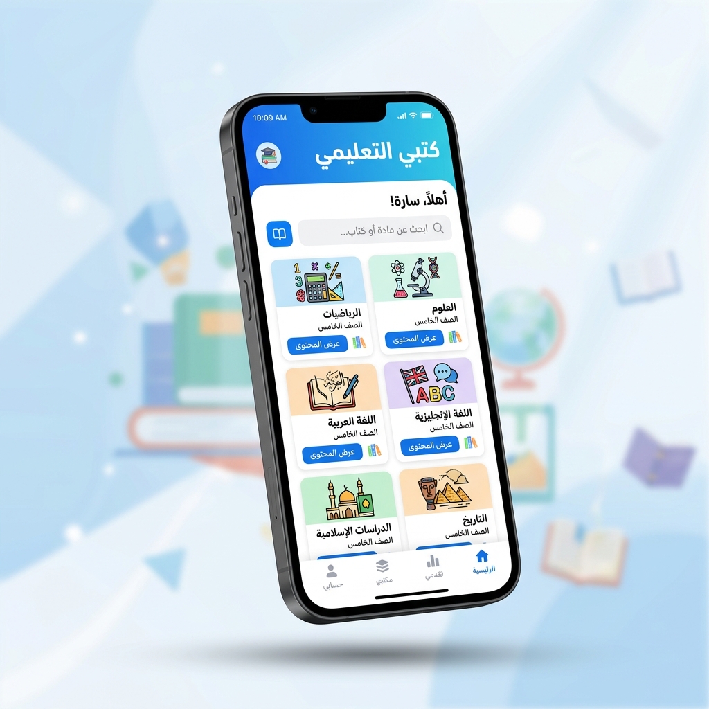 تطبيق كتبي التعليمي